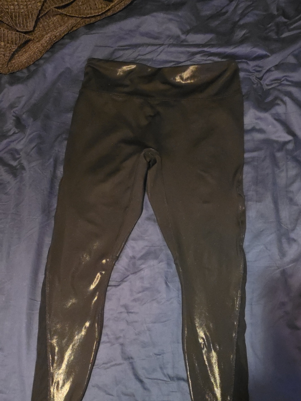 Fabletics Black Shiny Leggings